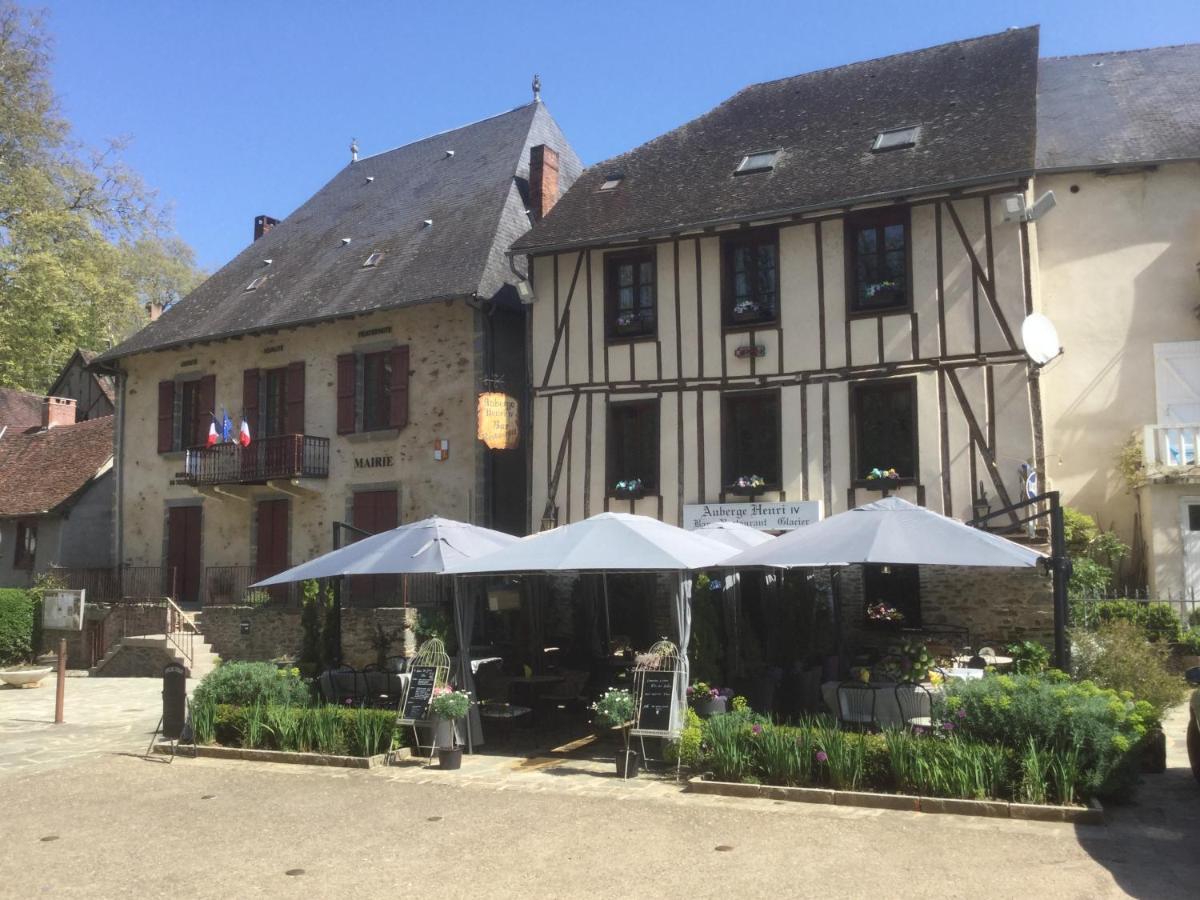 Auberge Henri IV Segur-le-Chateau Bagian luar foto